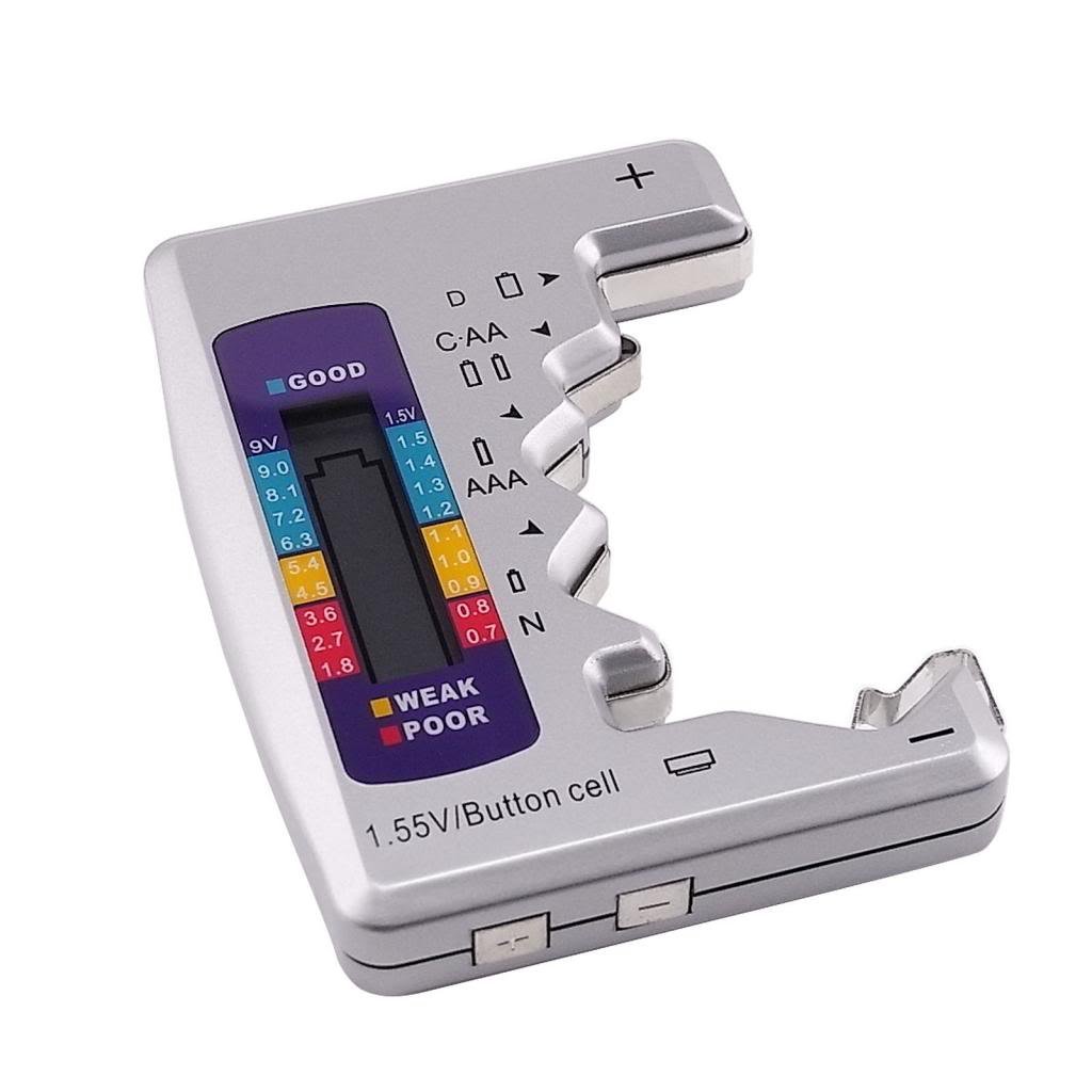 BatteryCheck™ – Universal batteritester